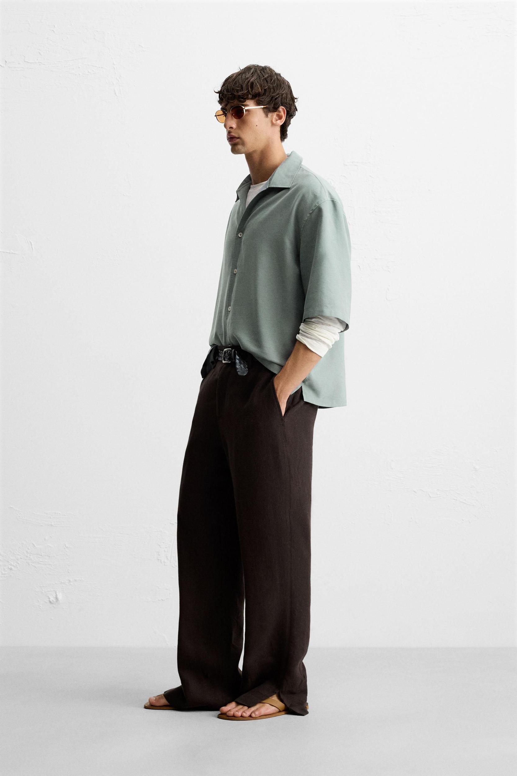 RELAXED FIT FLUID SHIRT Product Image