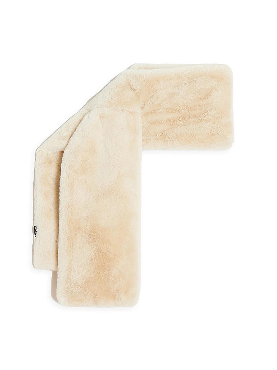 Womens Kai Faux-Fur Pull-Through Scarf Product Image