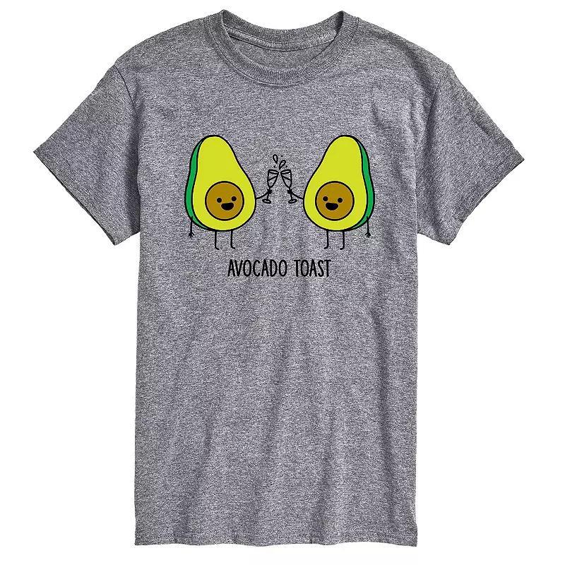 Big & Tall Avocado Toast Graphic Tee, Mens Product Image