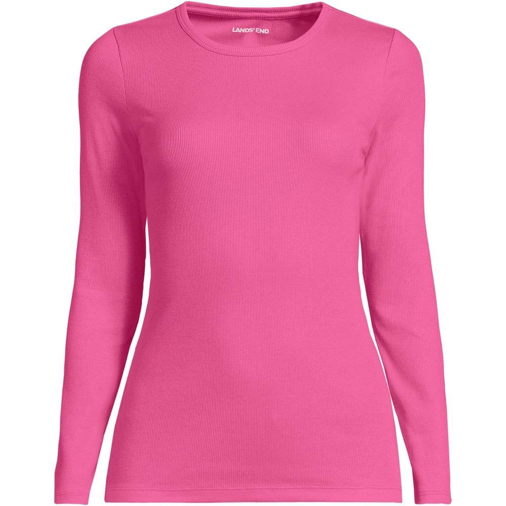 Lands' End Women's Cotton Rib T-shirt Product Image