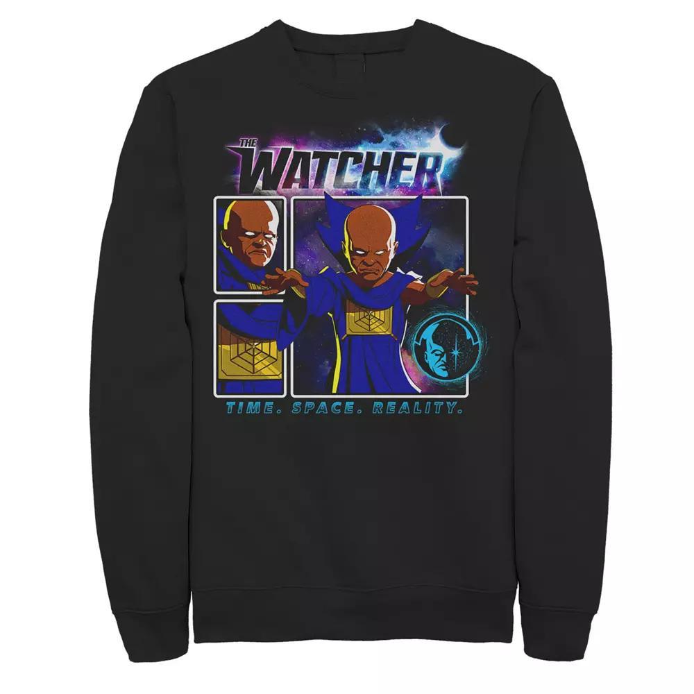 Men's Marvel What If The Watcher Comic Panels Sweatshirt, Boy's,  Product Image
