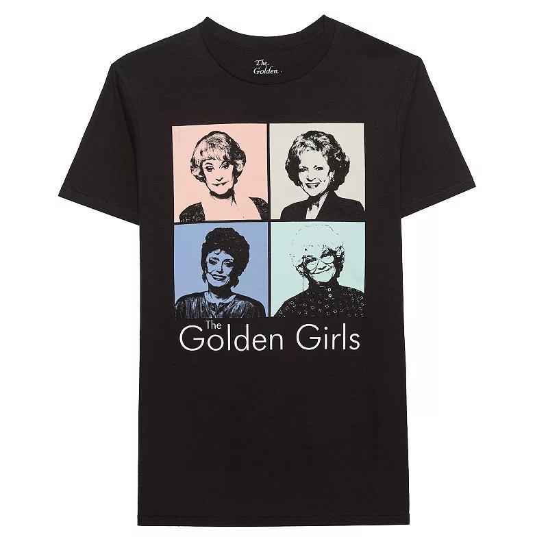 Men's Golden Girls Box Graphic Tee, Size: XXL, Black Product Image
