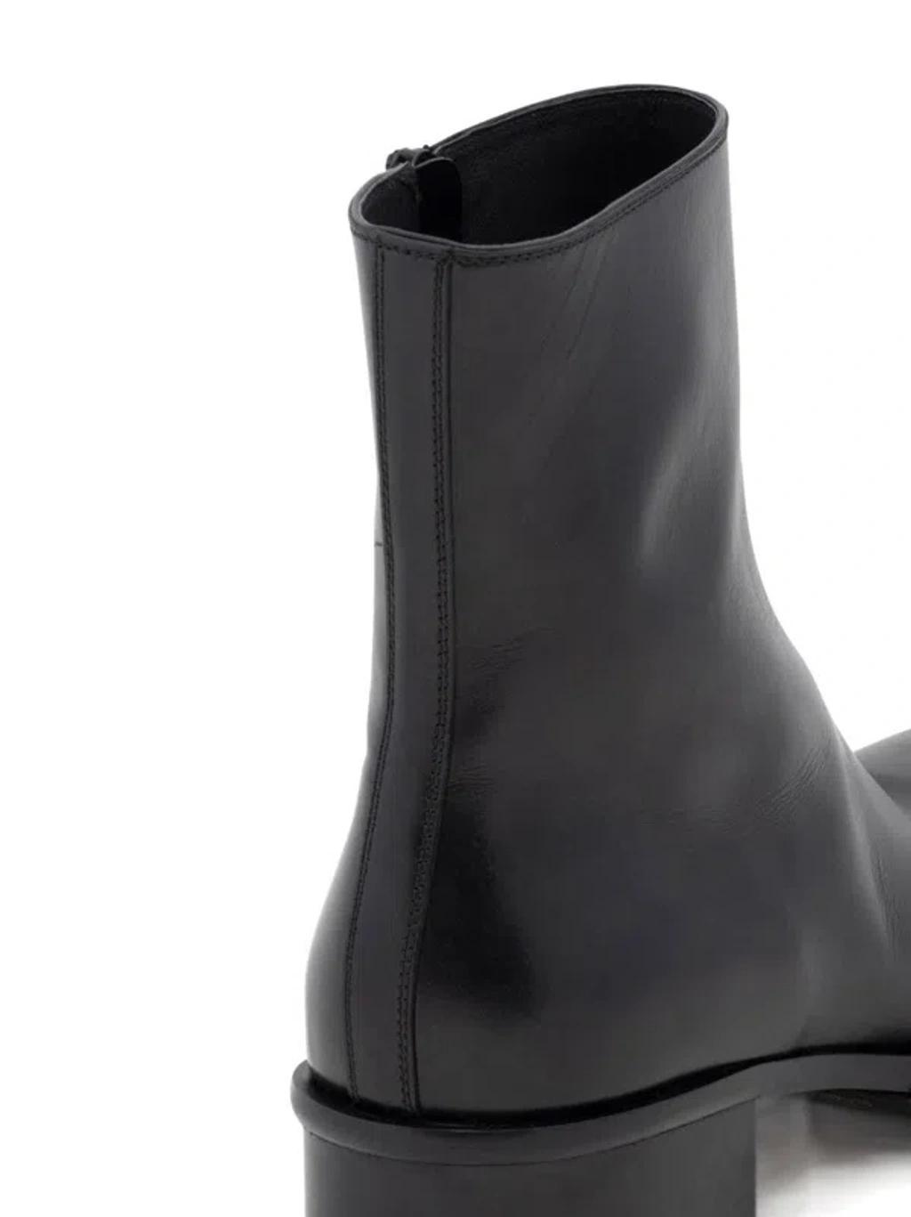 Boot With Logo In Black Product Image