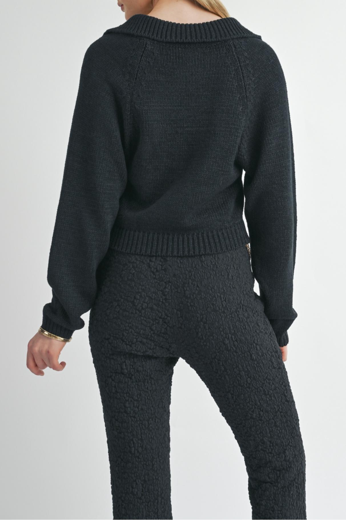 COLLARED SWEATER Product Image