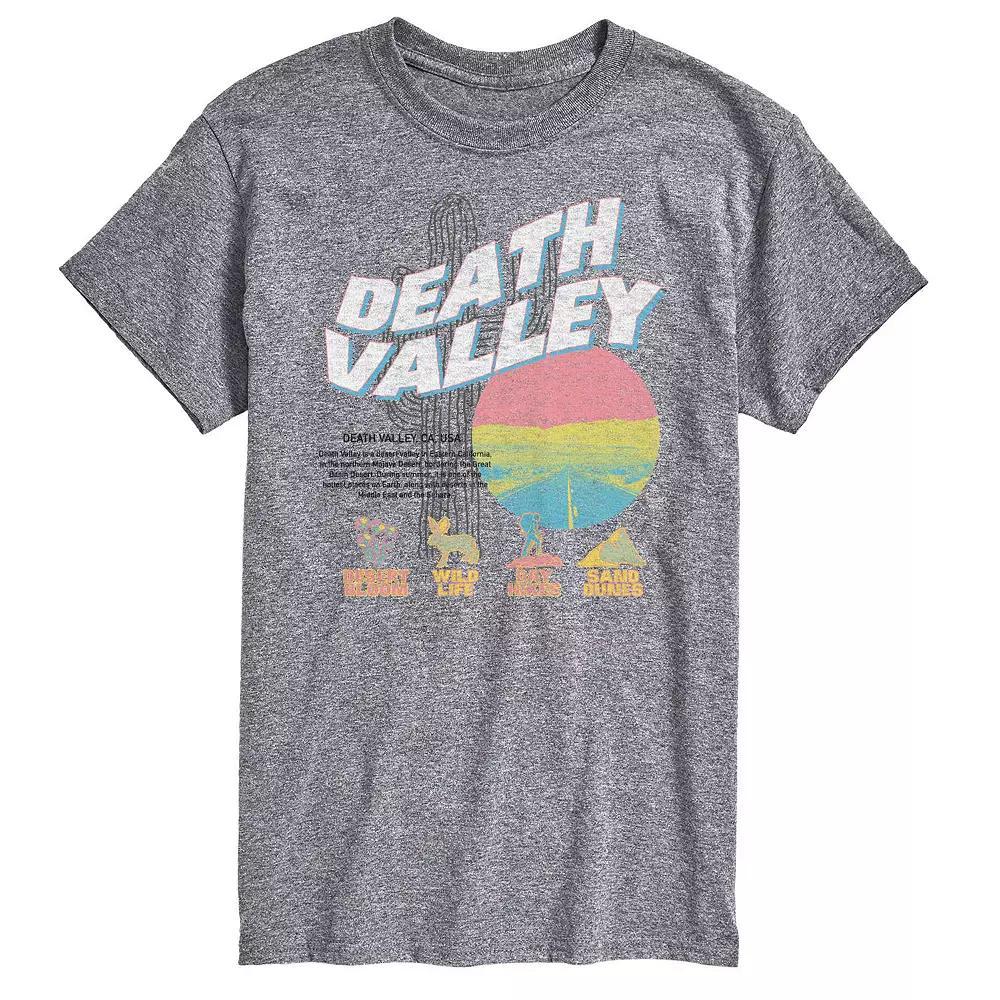 Big & Tall Death Valley Tee, Men's, Size: 4XL Tall, Gray Product Image