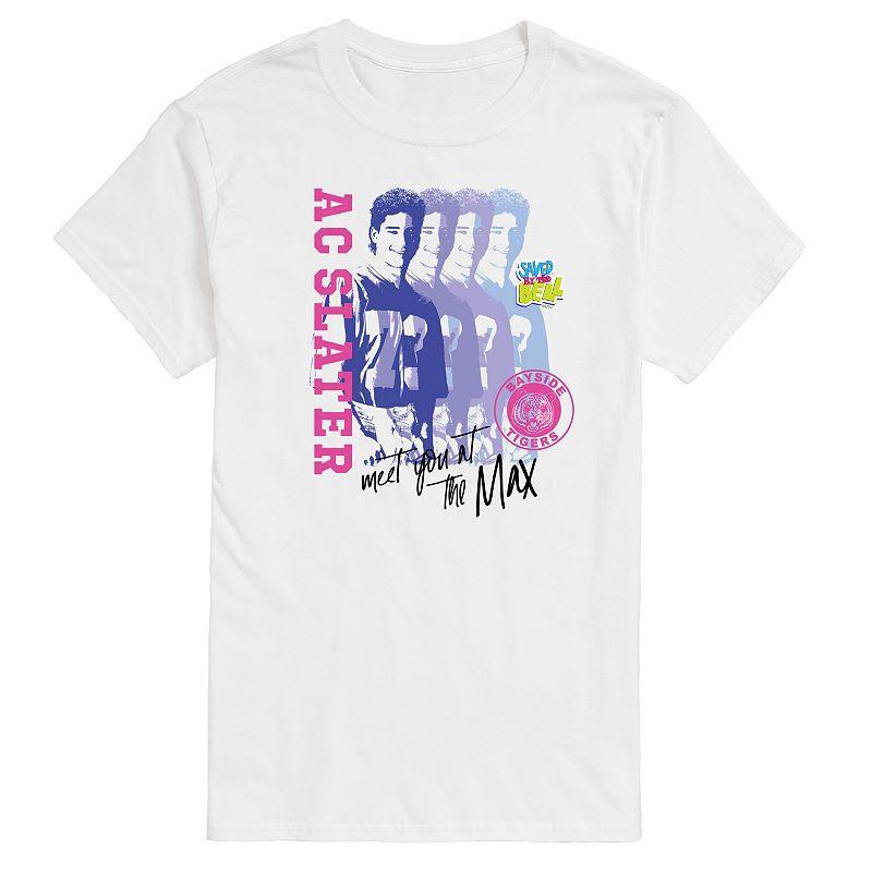 Men's Saved By The Bell Slater Graphic Tee, Size: Large, White Product Image