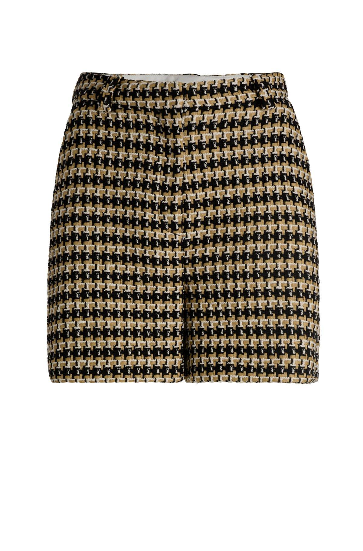 Relaxed-fit shorts in tweed Product Image