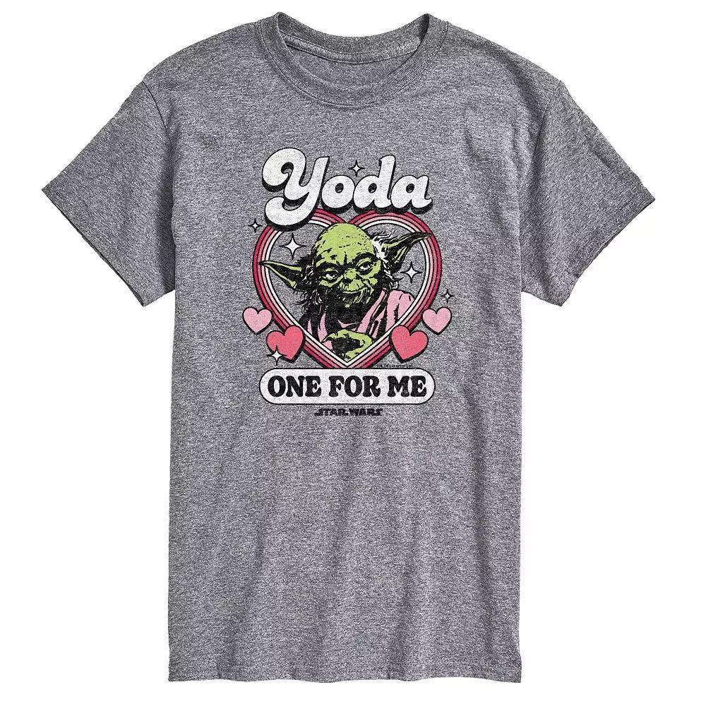 Big & Tall Star Wars Yoda One For Me Graphic Tee, Men's,  Product Image