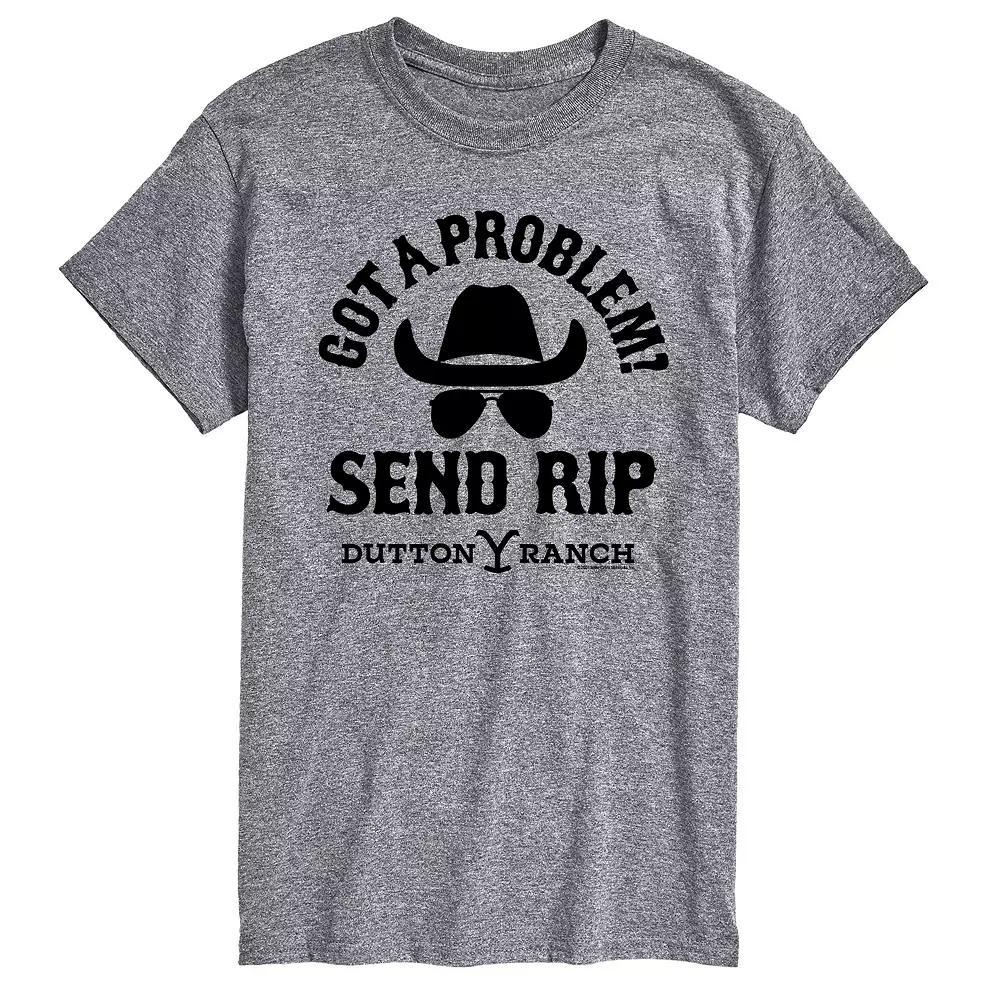 Big & Tall Yellowstone Got Problem Tee, Men's,  Product Image