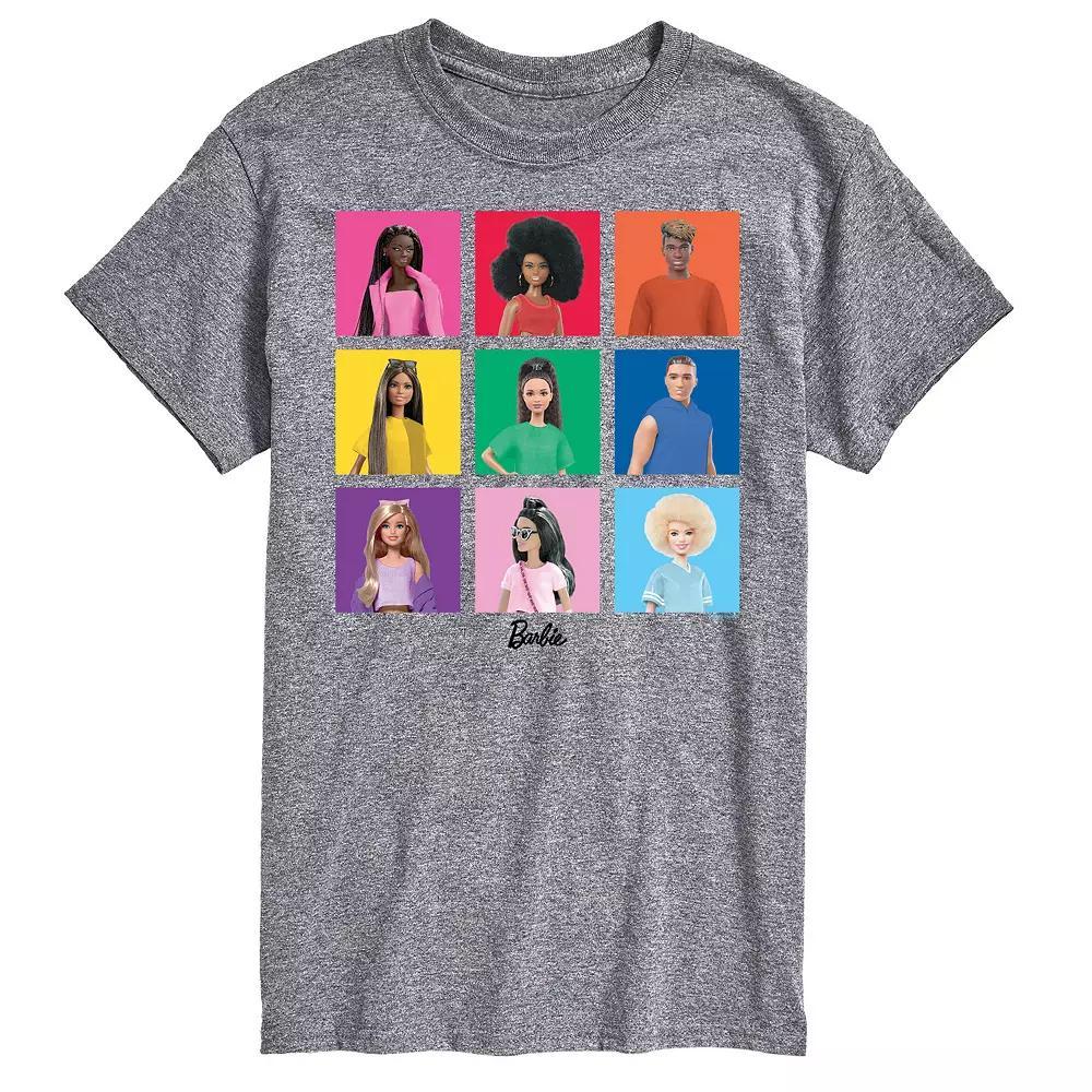 Big & Tall Barbie® Bride Pride Squares Graphic Tee, Men's,  Product Image