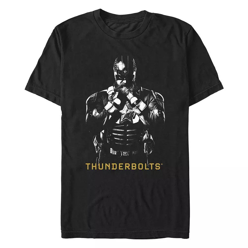 Big & Tall Marvel Thunderbolts Guardian In The Shadows Graphic Tee, Men's, Size: Large Tall, Black Product Image
