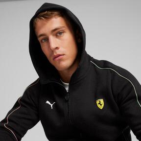 PUMA Scuderia Ferrari Men's Motorsport Race Hooded Sweat Jacket Product Image