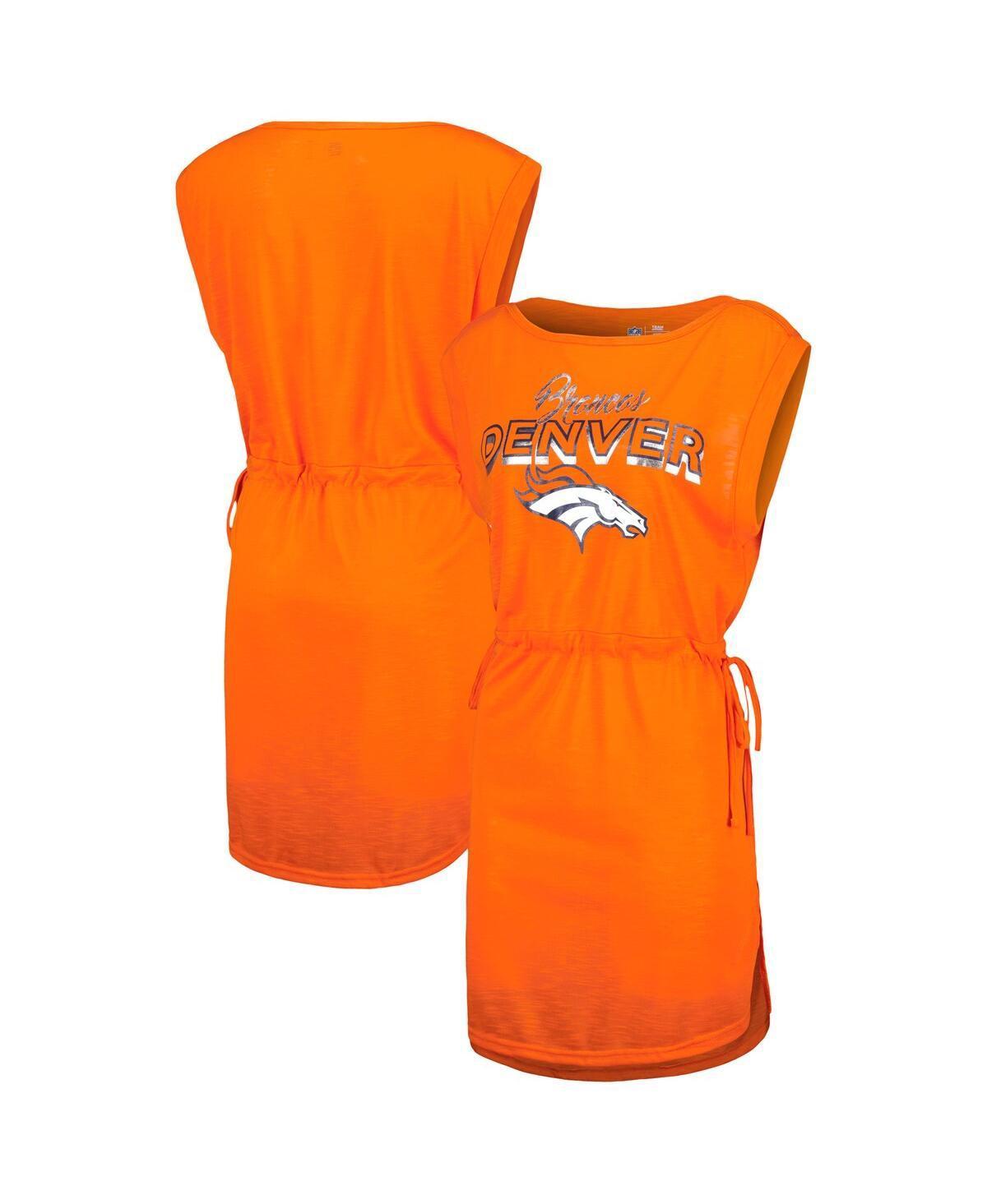 Womens G-III 4Her by Carl Banks Denver Broncos G.O.A.T. Swimsuit Cover-Up Product Image