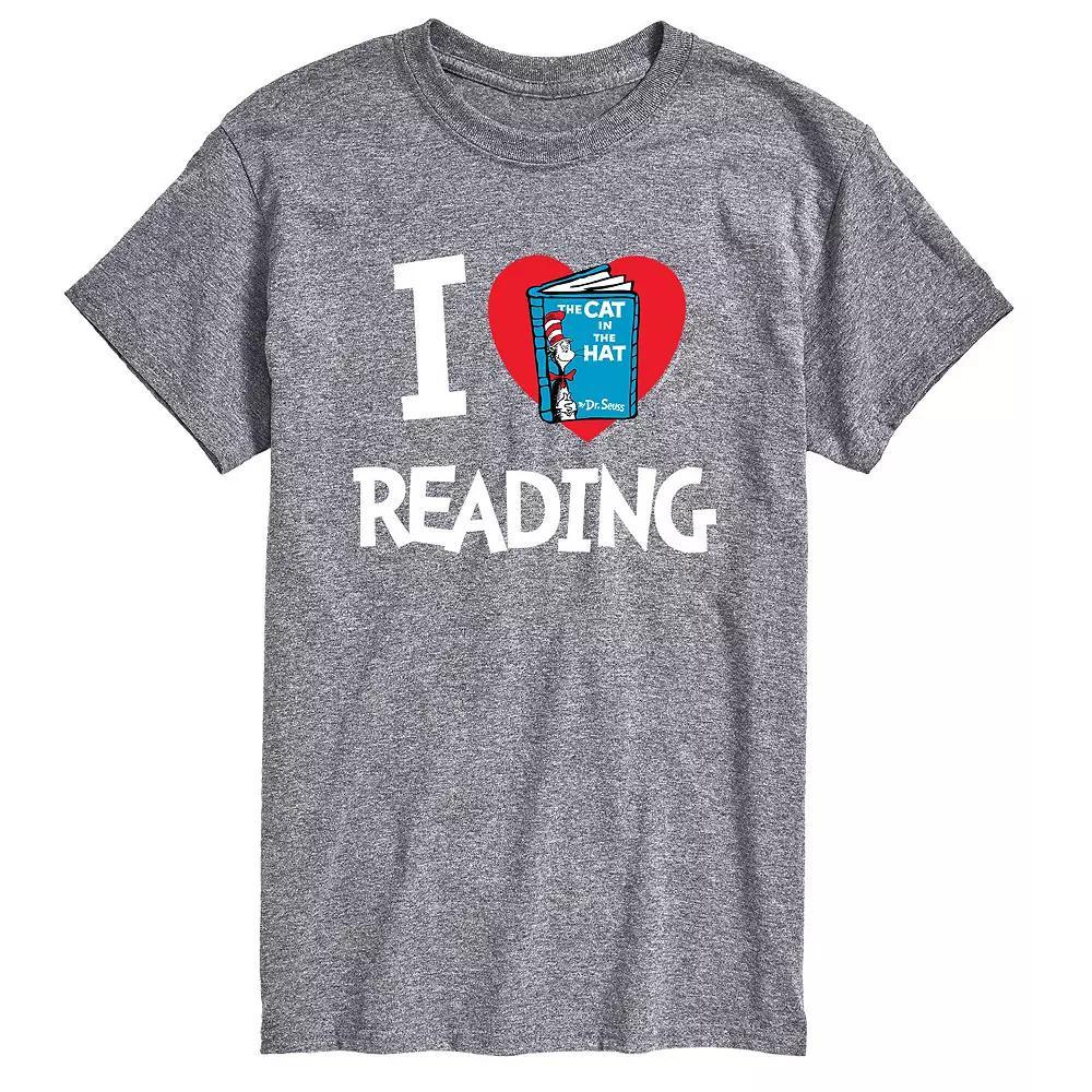 Men's Dr. Seuss I Love Reading Tee,  Product Image