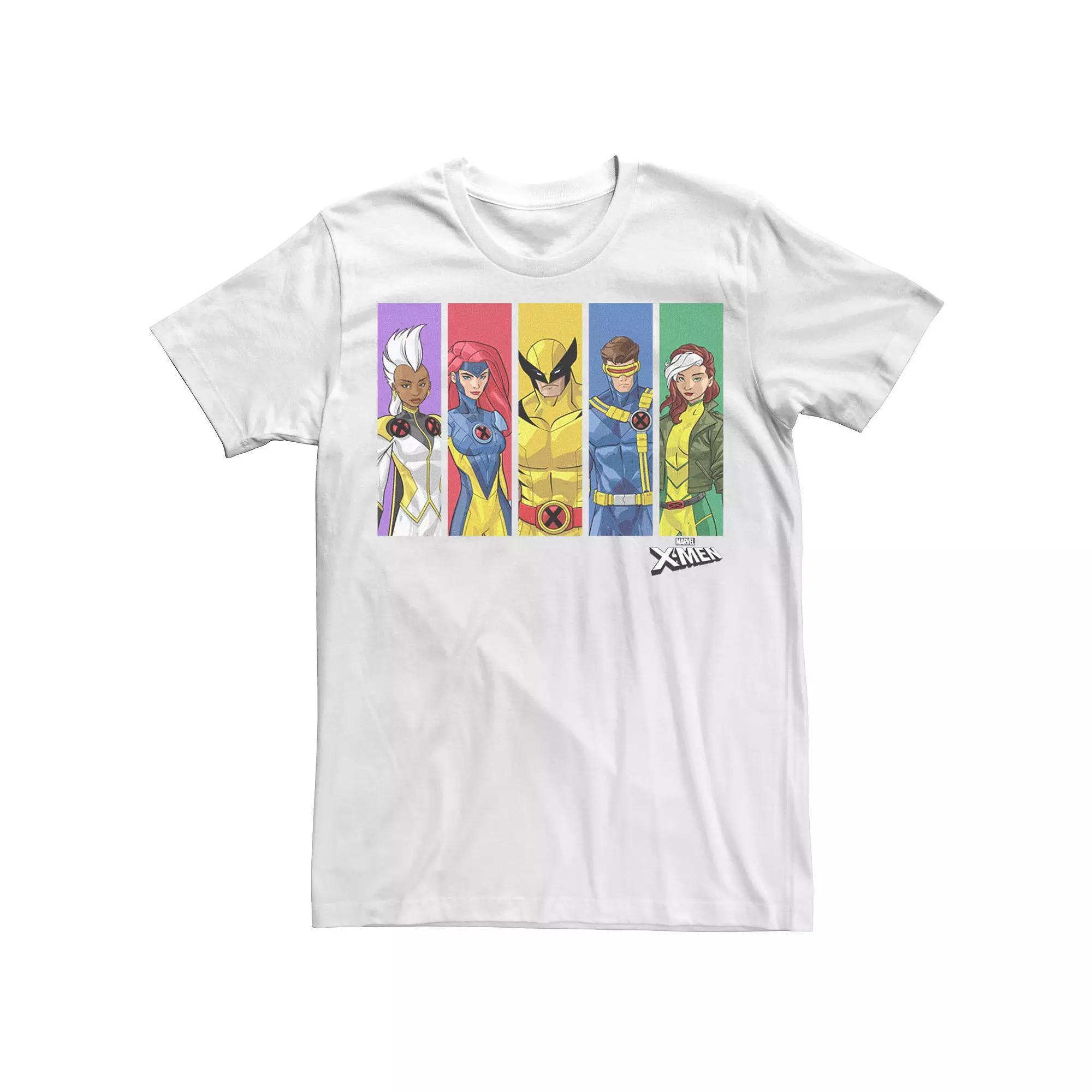 Men's Marvel X-Men Character Panels Tee,  Product Image