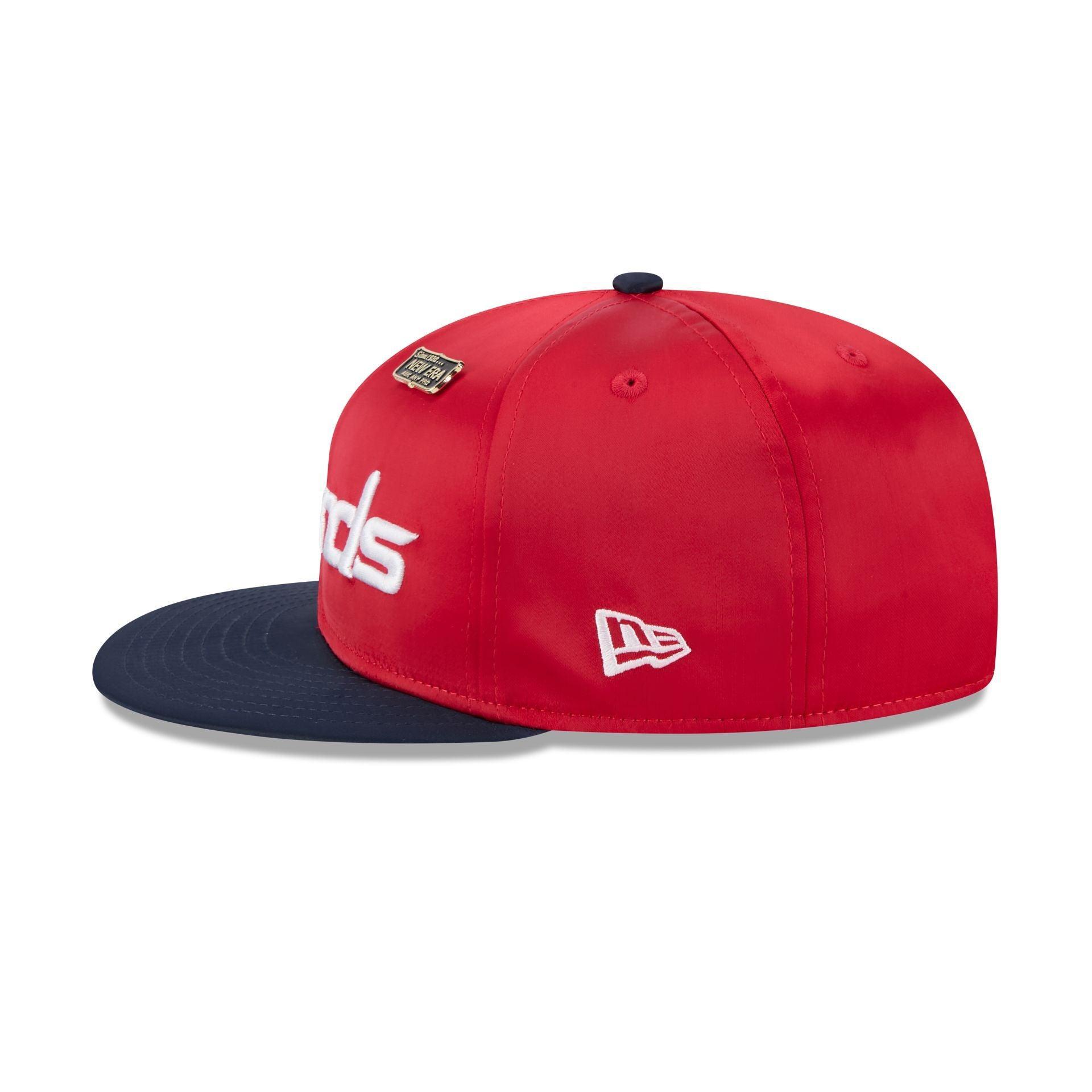 Washington Wizards Satin Pin 9FIFTY Snapback Hat Male Product Image
