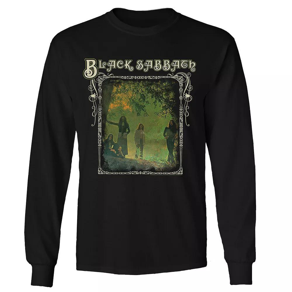 Men's Black Sabbath Photo Framed Long Sleeve, Size: Medium Product Image