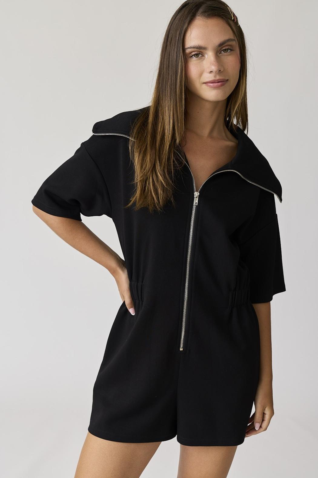 "Genesis" Front Zip Romper Product Image