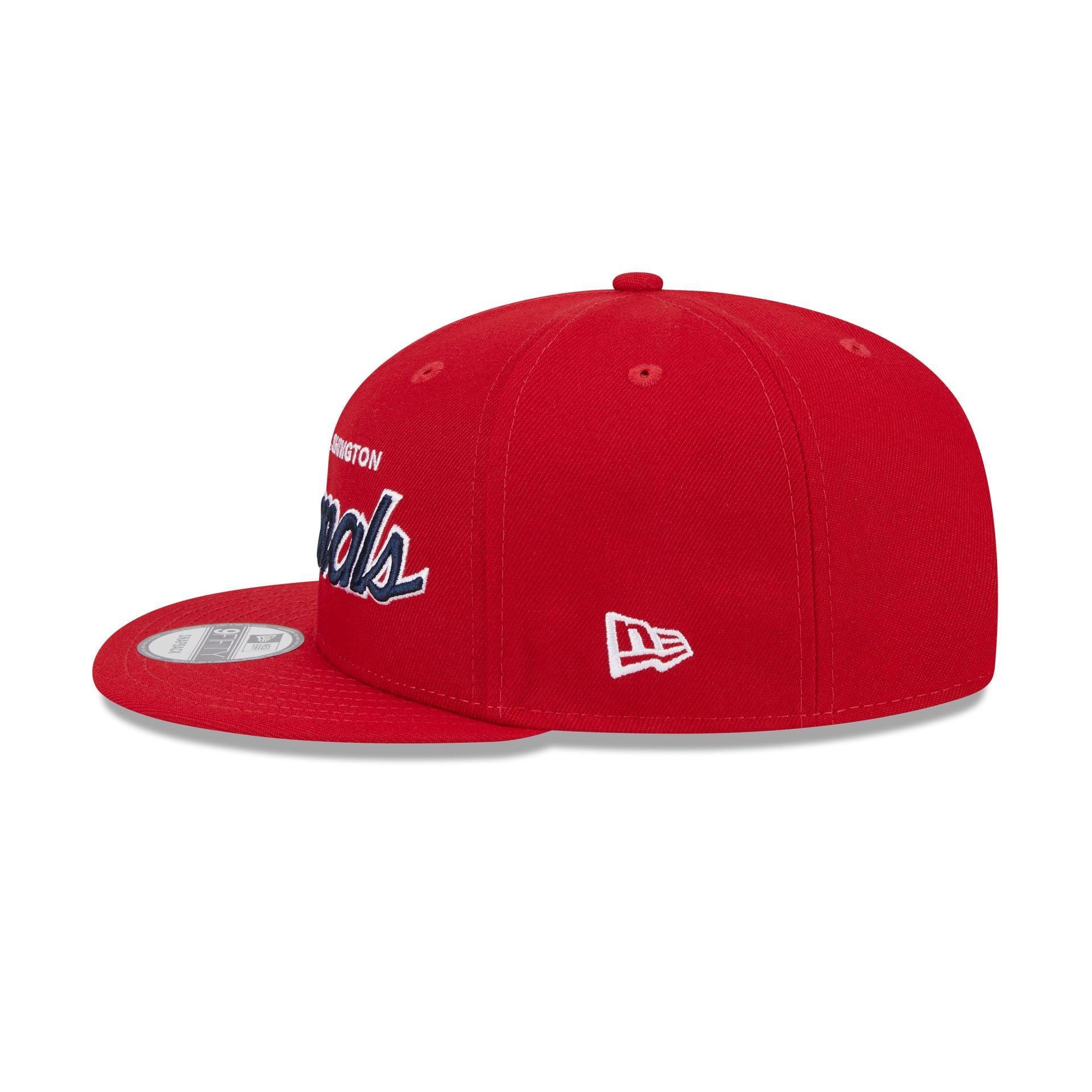 Washington Nationals Wordmark 9FIFTY Snapback Hat Male Product Image