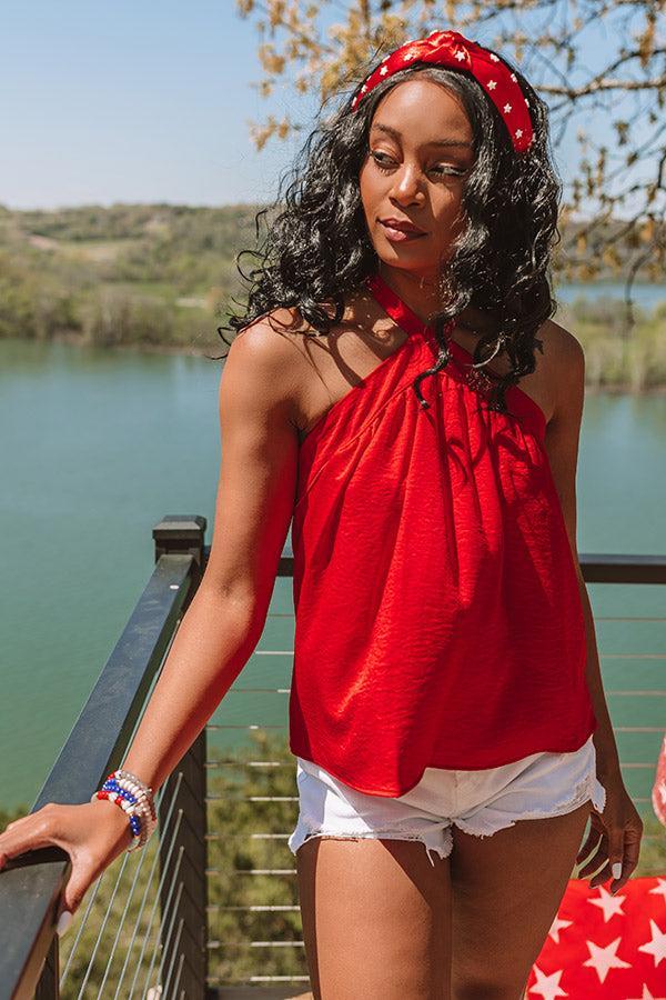 Loving Tribute Halter Top Product Image