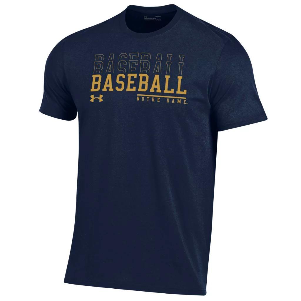 Men's UA Performance Cotton Collegiate T-Shirt Product Image