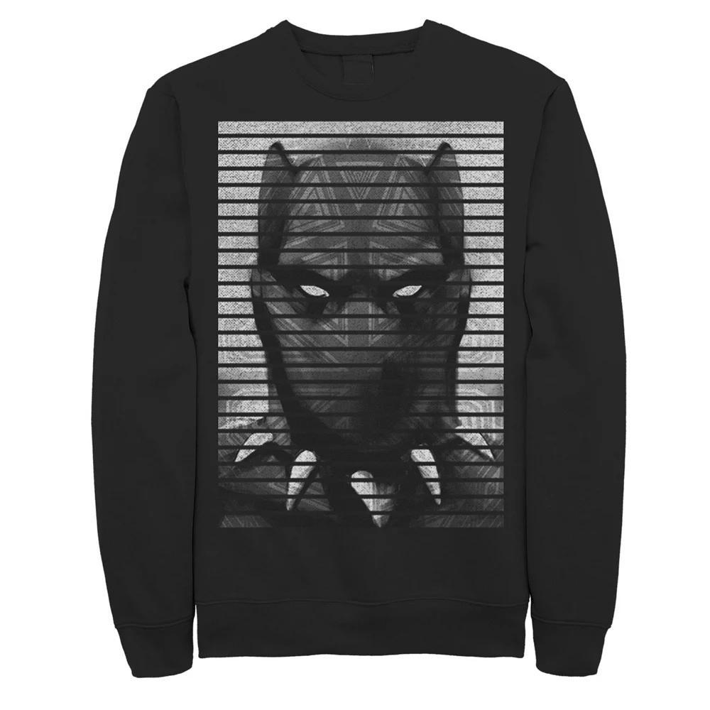 Men's Marvel Black Panther T'Challa Ruler of Wakanda Sweatshirt, Size: Small Product Image