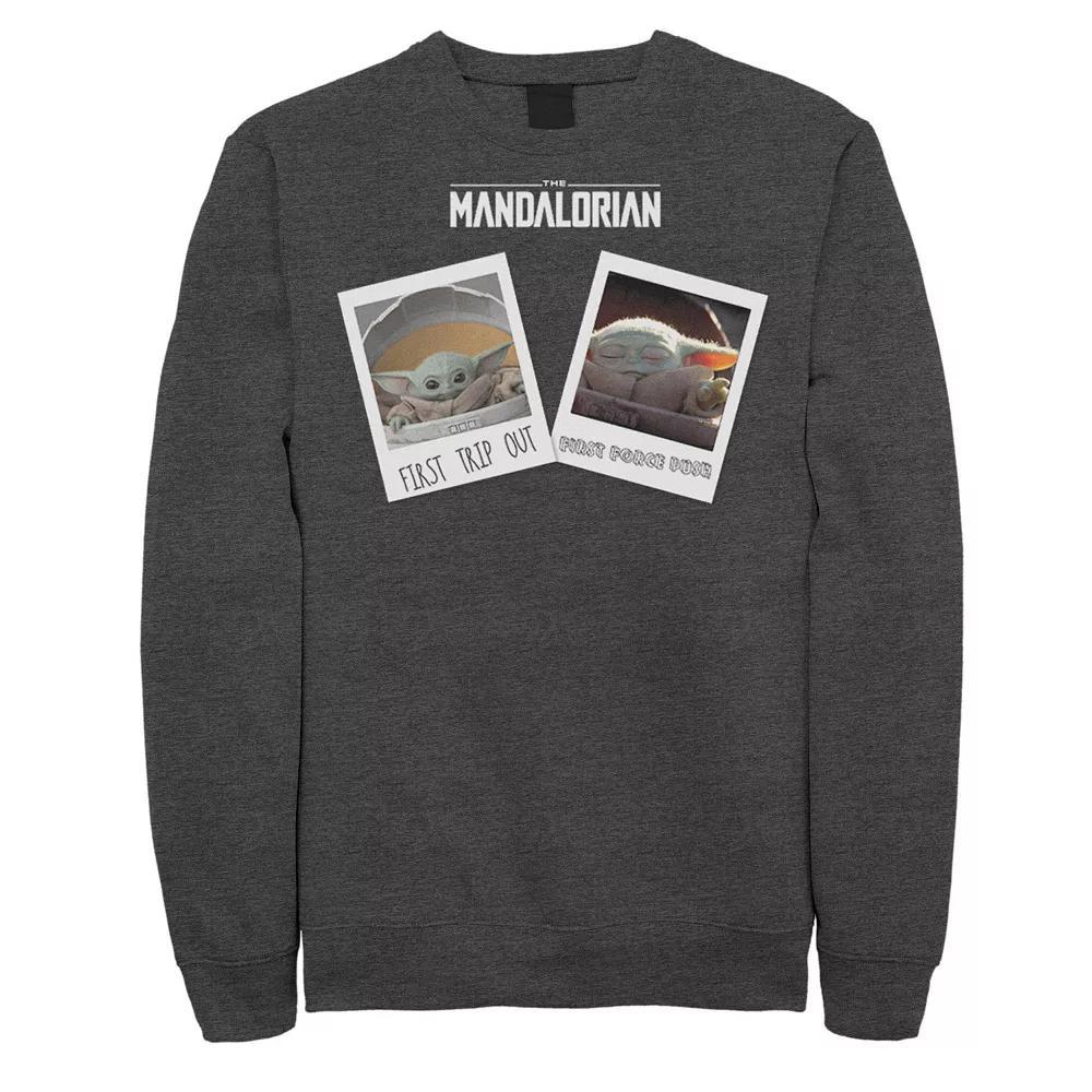 Men's Star Wars The Mandalorian The Child Photo Memories Sweatshirt,  Product Image
