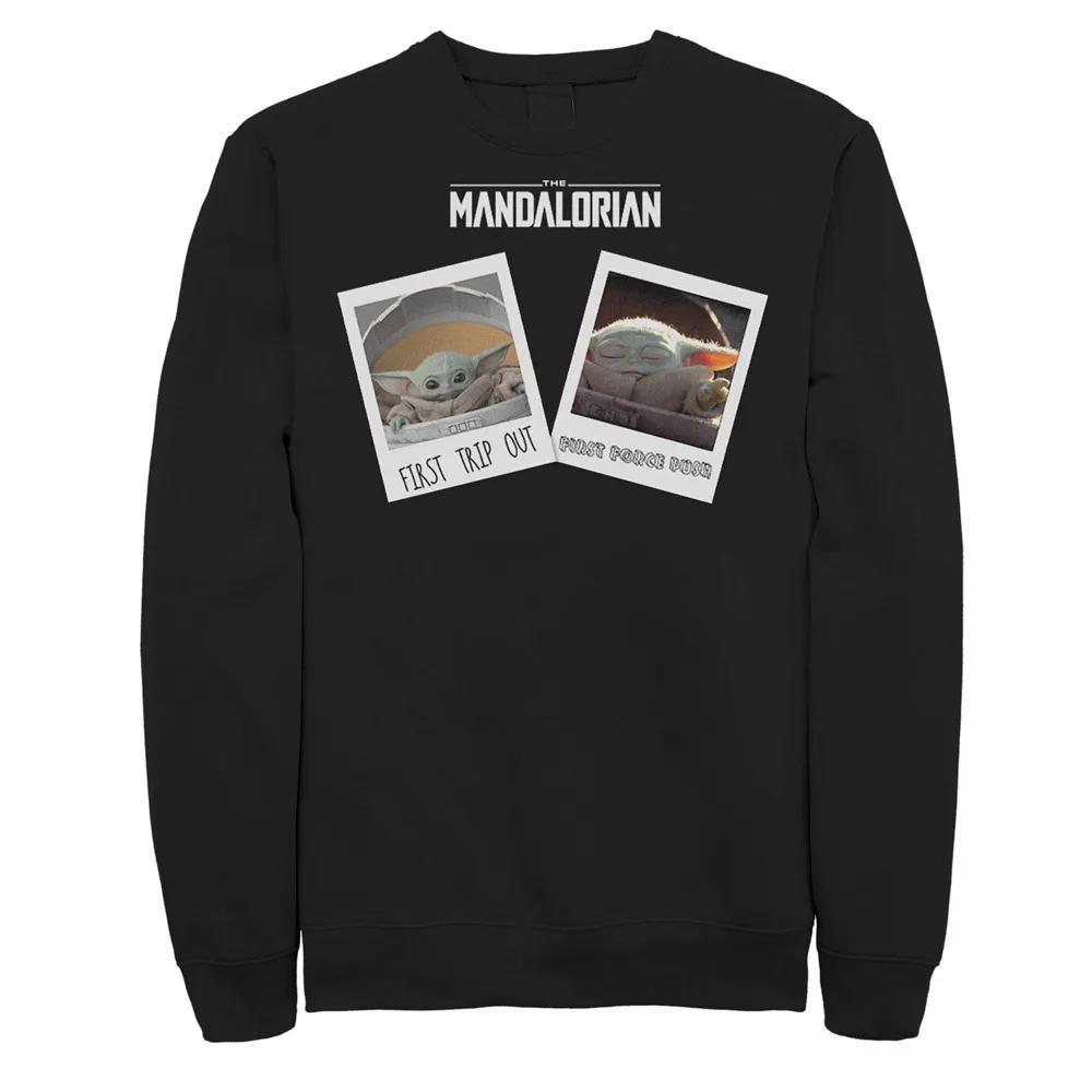 Men's Star Wars The Mandalorian The Child Photo Memories Sweatshirt,  Product Image