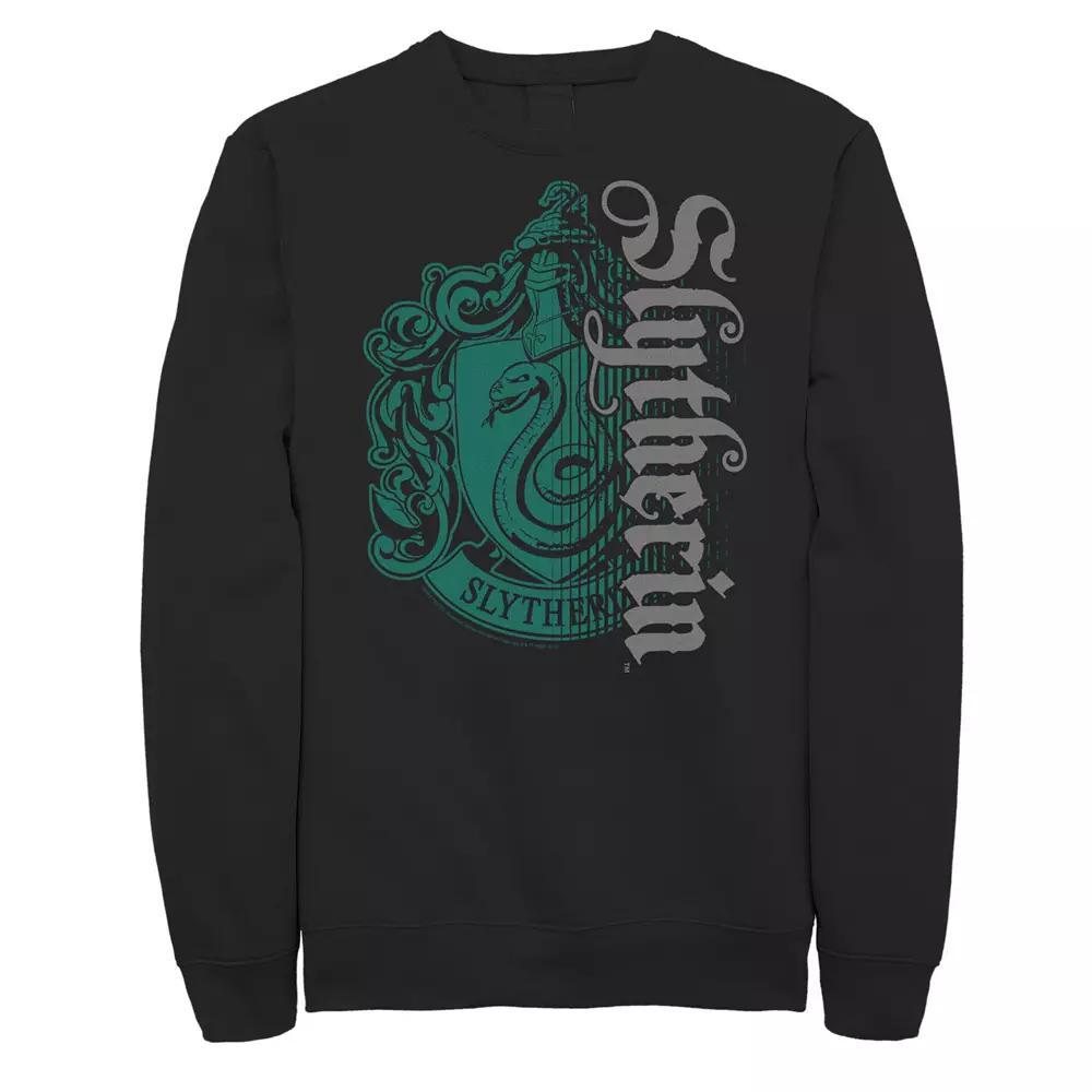 Big & Tall Harry Potter Slytherin Dark Badge Logo Sweatshirt, Men's,  Product Image