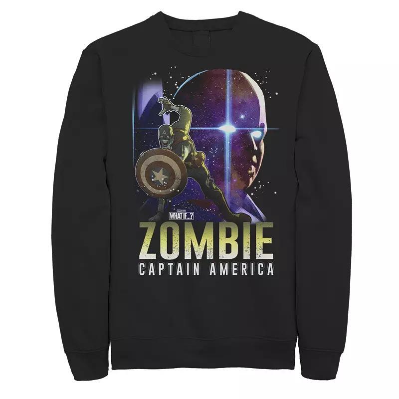 Disney's Frozen Blue Hue Character Portrait Grid Panels Men's Sweatshirt,  Product Image