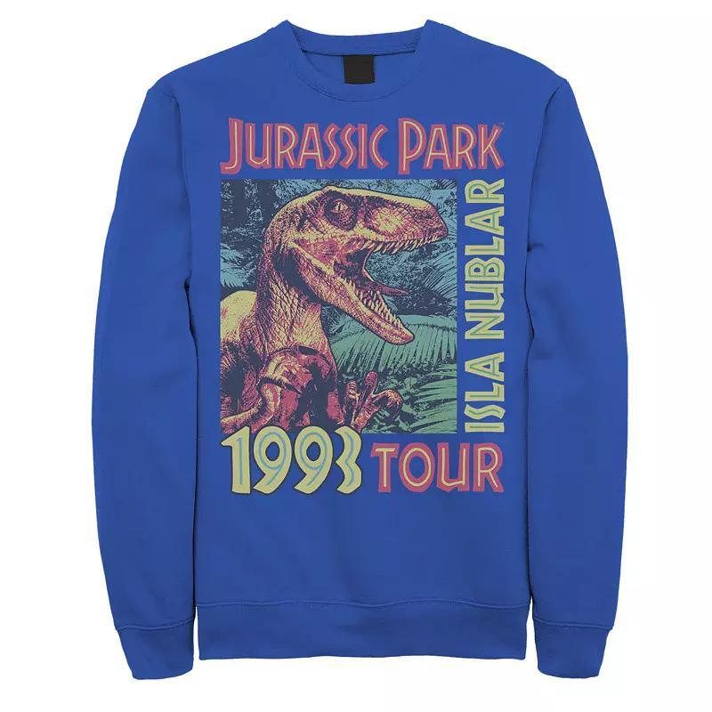 Men's Jurassic Park Isla Nublar 1993 Tour Poster Sweatshirt,  Product Image