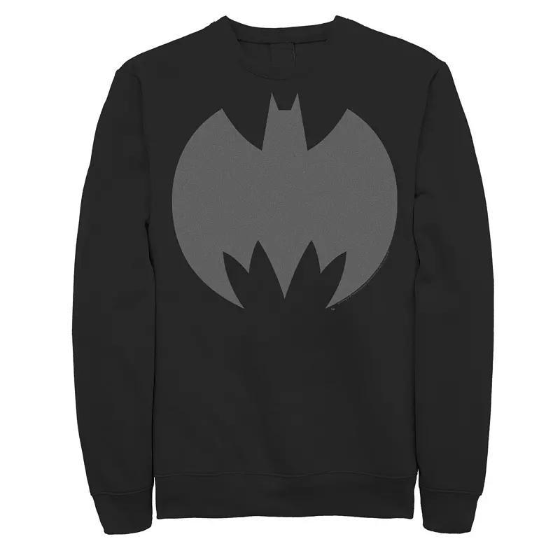 Mens DC Comics Batman Large Chest Logo Sweatshirt Product Image