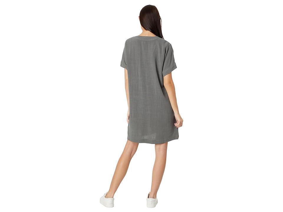 Splendid Vienna V-Neck Short Sleeve Shift Dress Product Image