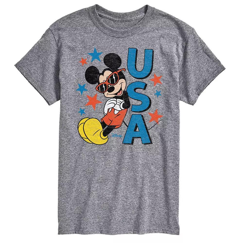 Disney's Mickey Mouse Men's Sunglasses USA Graphic Tee,  Product Image