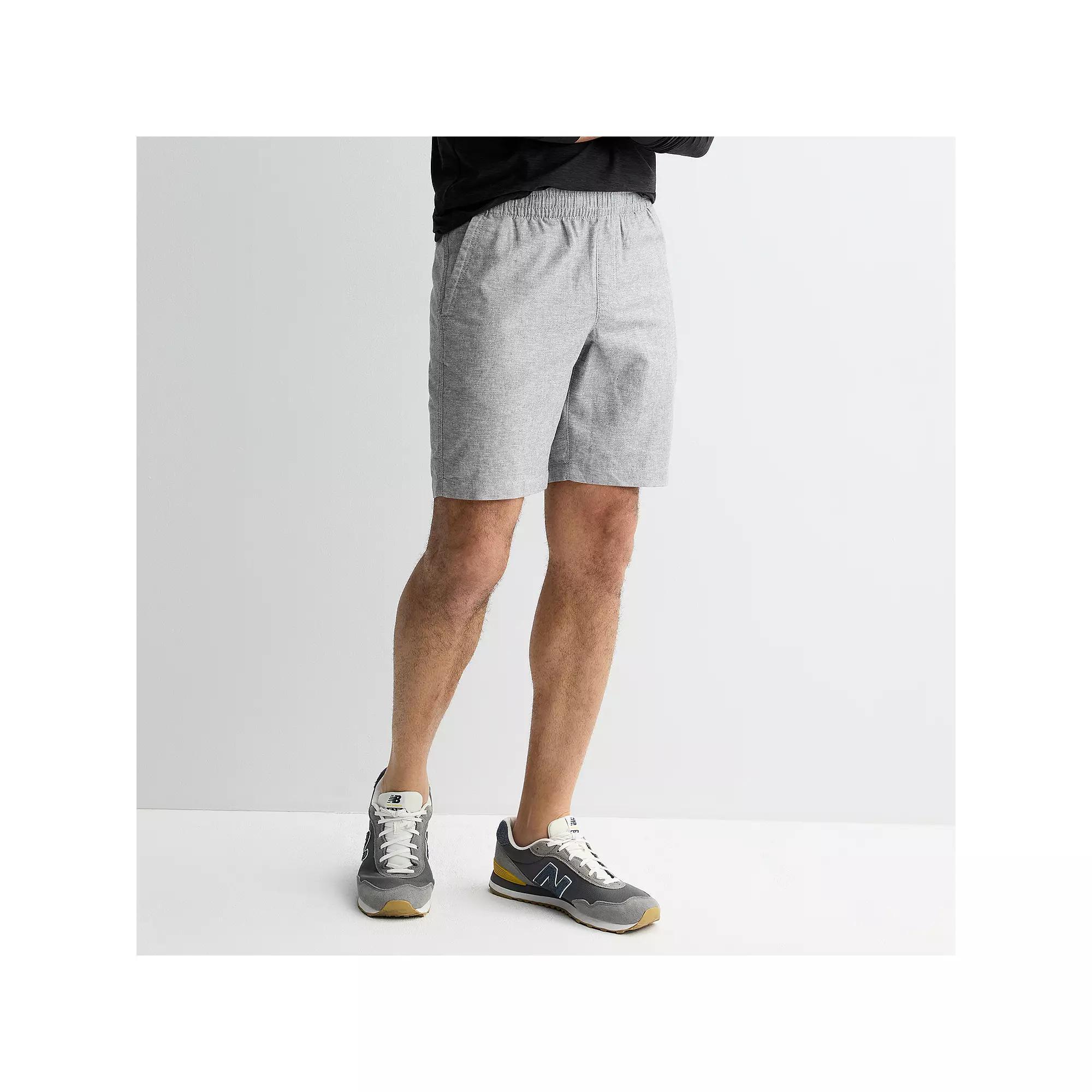 Men's Sonoma Goods For Life® 9" Everyday Pull-On Shorts, Size: XS 9 IN, Grey Product Image