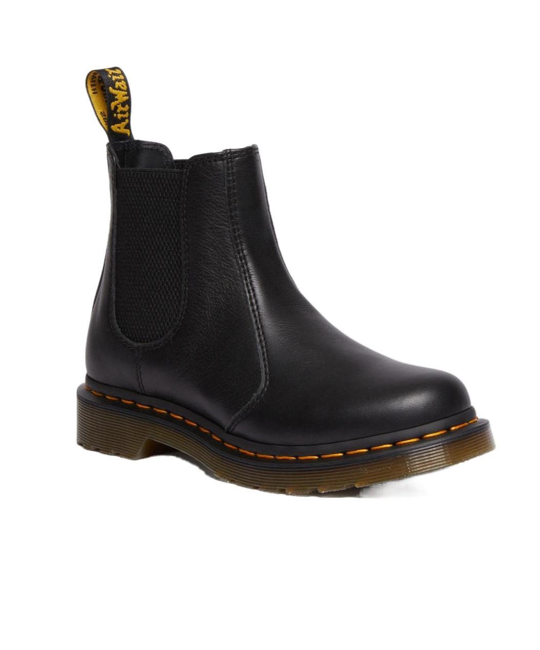 DR. MARTENS' Audrick Quilted Platform Chelsea Boots In Black Product Image