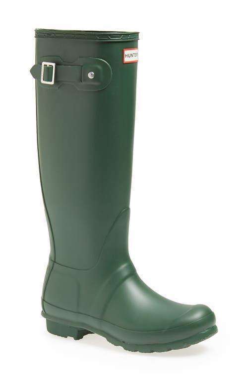 Hunter Womens Original Tall Matte Buckle Strap Rain Boots Product Image