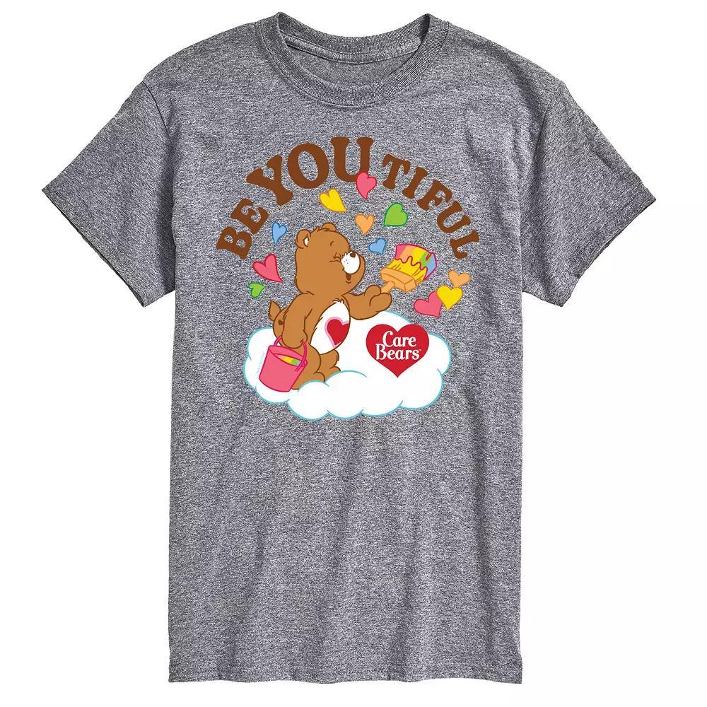 Big & Tall Care Bears Be You Tiful Graphic Tee, Men's, Size: 4XB, White Product Image