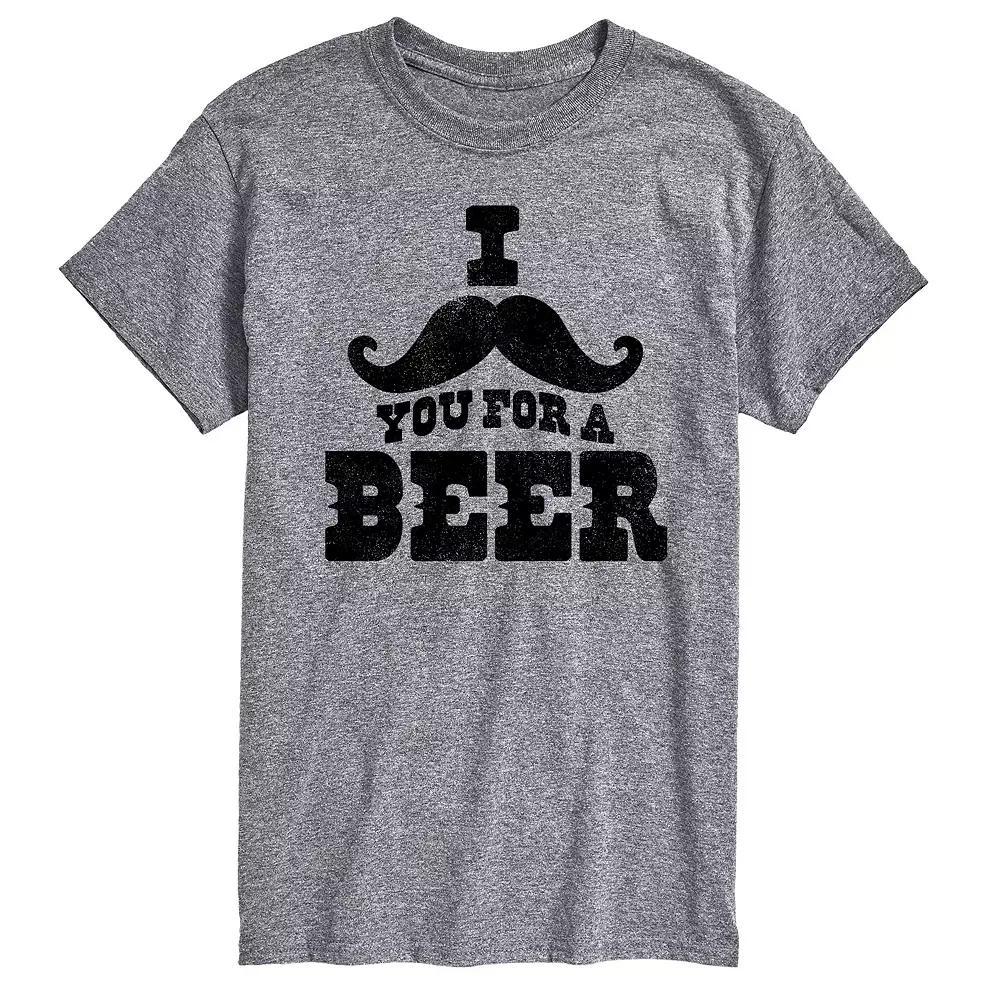 Men's I Mustache You for a Beer Tee,  Product Image