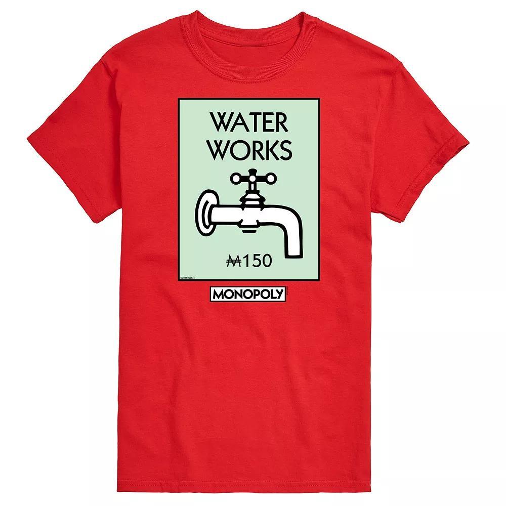 Men's Monopoly Waterworks Graphic Tee, Size: XL, Blue Product Image