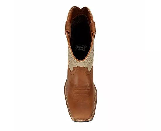 Justin Boots Mens Leather Canter Square Toe Western Boots Product Image