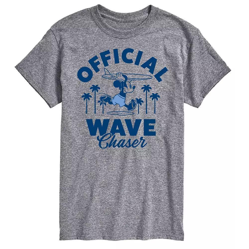 Disney's Mickey Mouse Men's "Official Wave Chaser" Graphic Tee,  Product Image