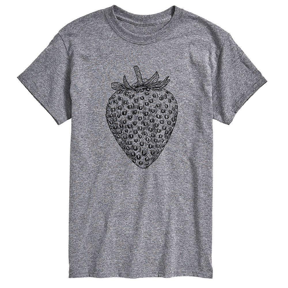 Men's Strawberry Sketch Graphic Tee,  Product Image