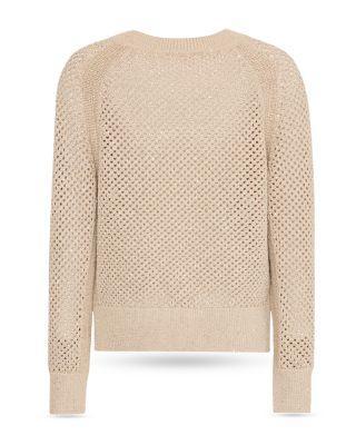 Sequin Mesh Sweater Product Image