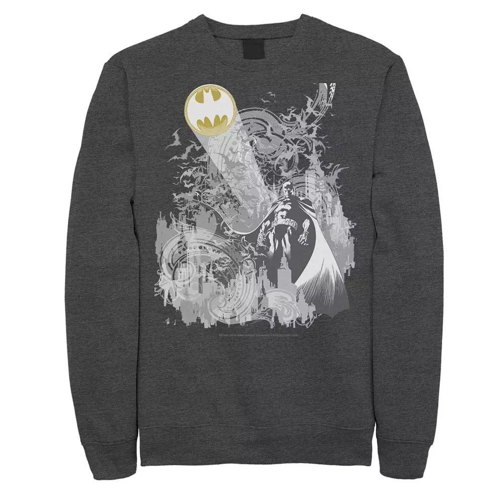 Men's DC Comics Batman Bat Signal Sweatshirt,  Product Image