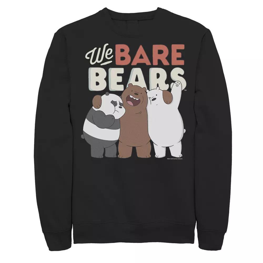 Men's Cartoon Network We Bare Bears Group Portrait Fleece,  Product Image