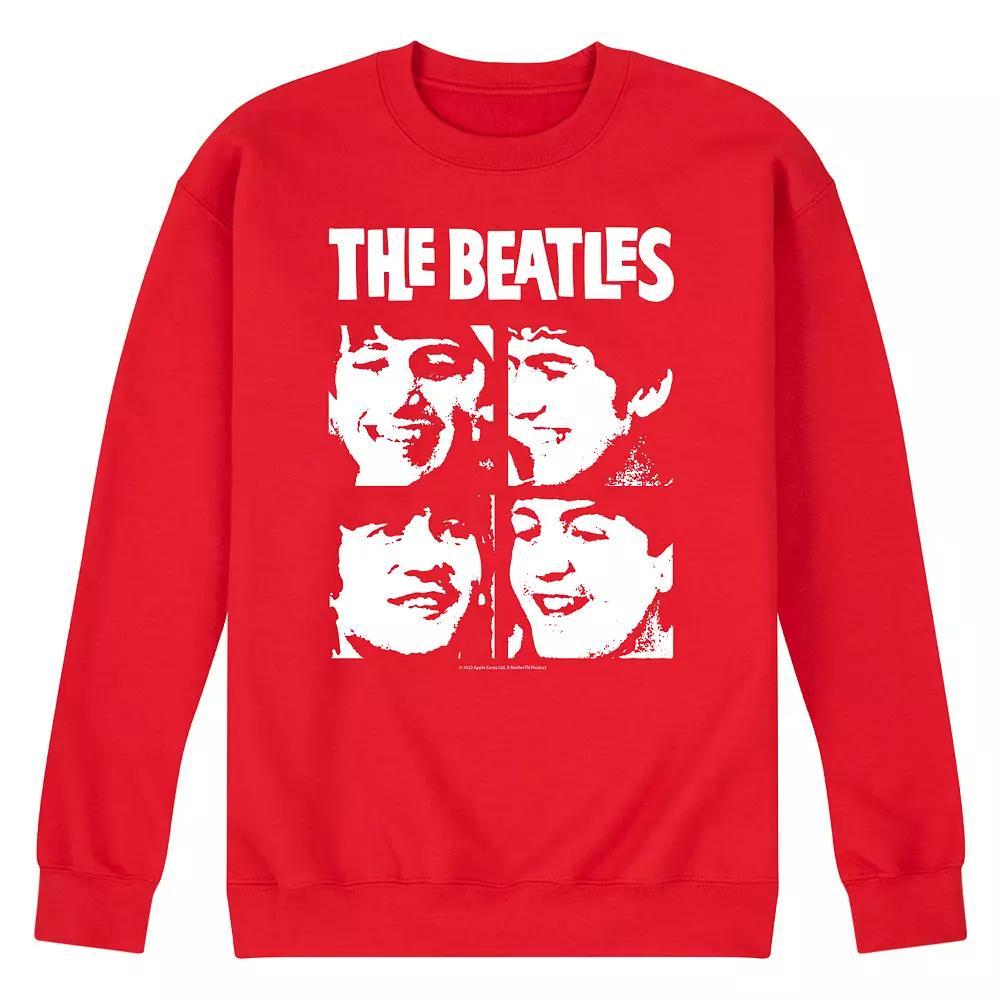 Men's The Beatles Faces Sweatshirt,  Product Image