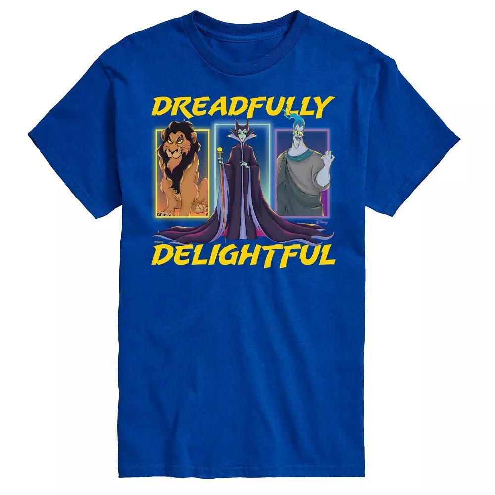 Disney Villains Men's Dreadfully Delightful Graphic Tee,  Product Image