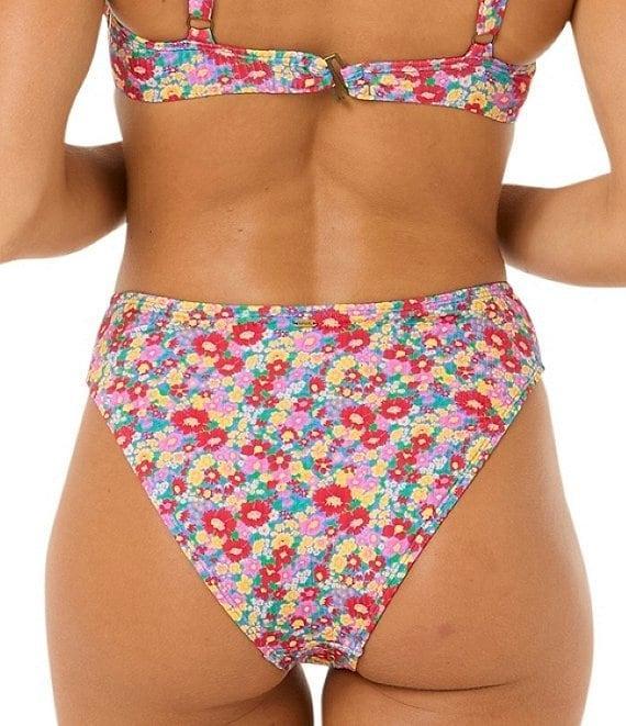 Rip Curl Las Flores Good Scoop Waist High Leg Hipster Swim Bottom Product Image