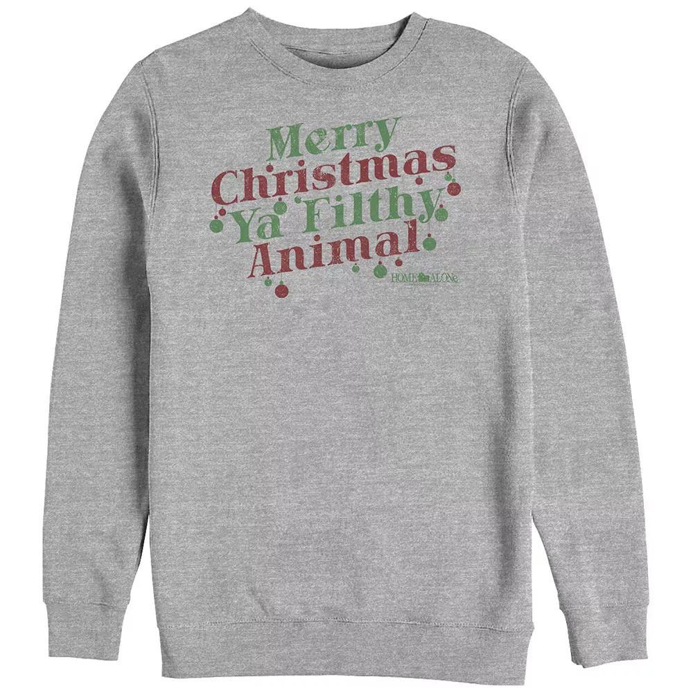 Big & Tall Home Alone Merry Christmas Ya Filthy Animal Graphic Fleece, Men's,  Product Image